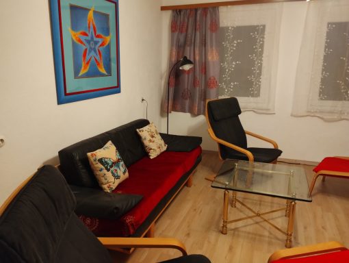 Wohnzimmer- gemütlich am Abend Wohnzimmer- gemütlich am Abend